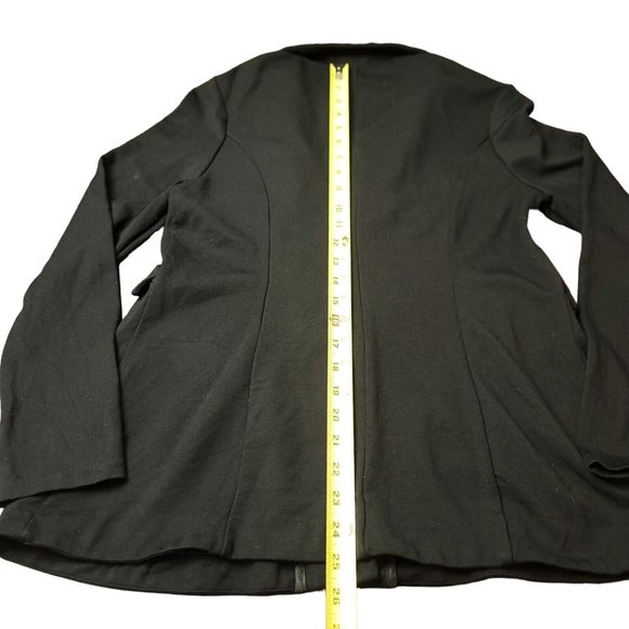 Seraphine Womens 10 Blazer Tailored Maternity Jacket Black Professional - ISSUE - Picture 11 of 14